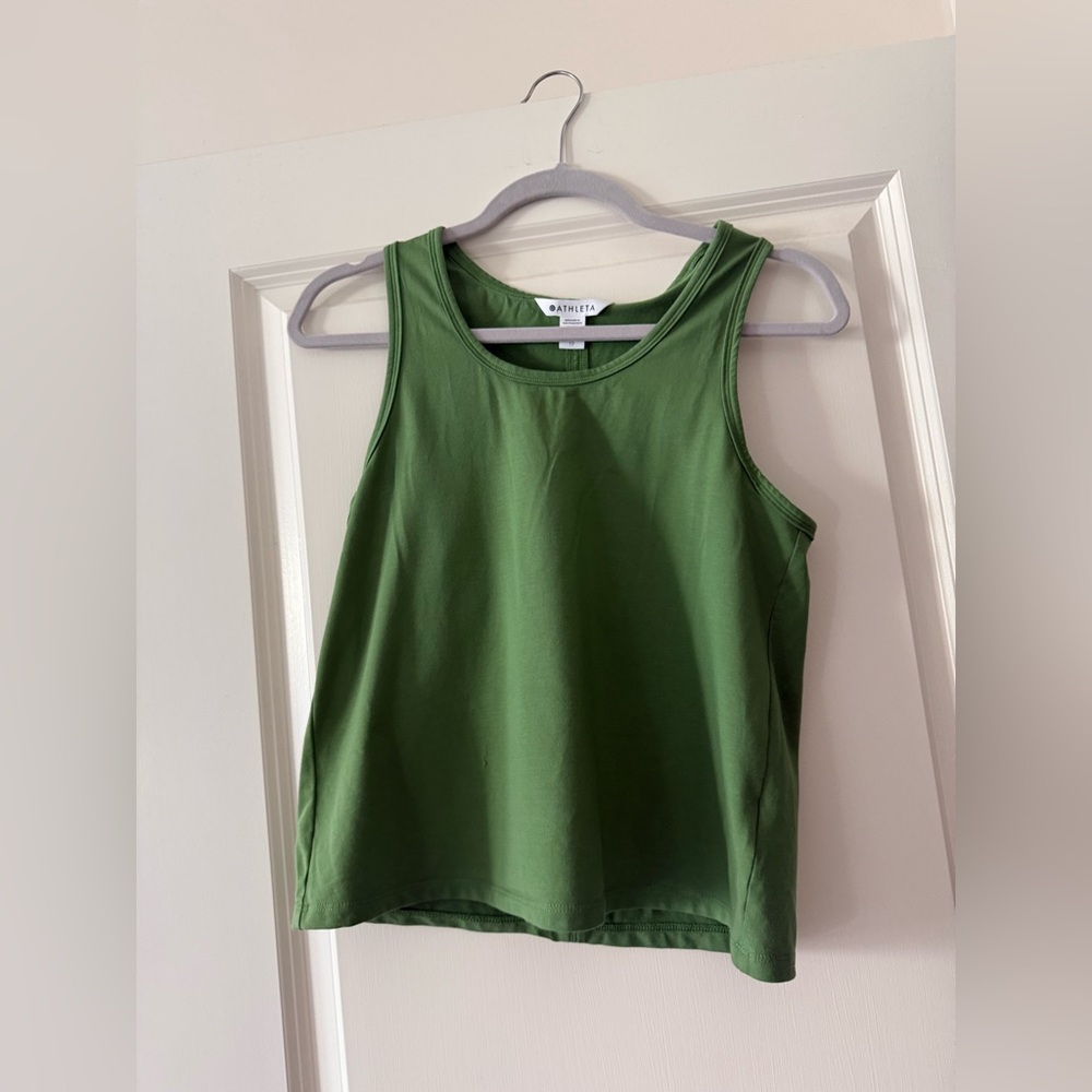 Green Athleta tank top XS